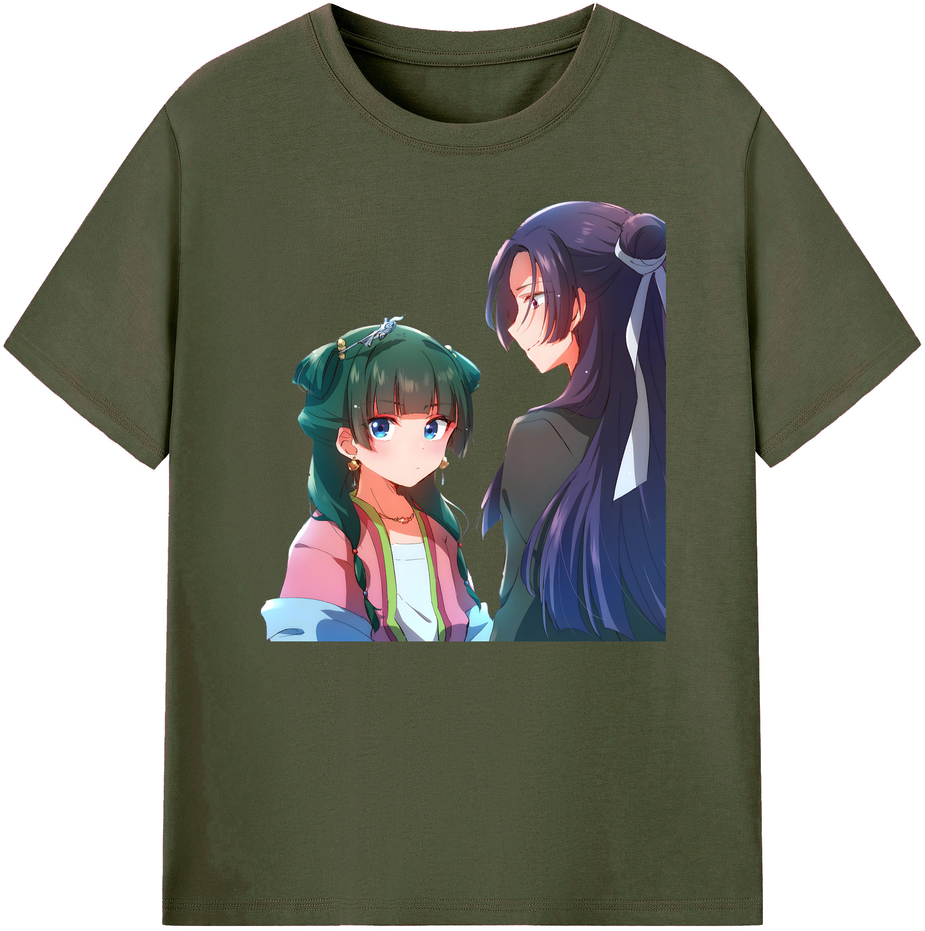（画像用） 薬屋のひとりごと The Apothecary Diaries 綿100％ メンズ半袖Tシャツ｜肌触りやわらか＆通気性